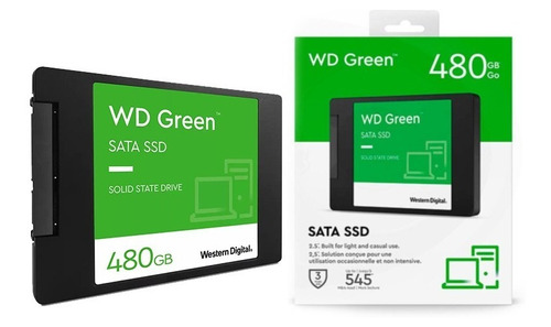 Disco Duro Solido Wd Ssd 480gb Sata 3 2.5inc 545mbps Green 