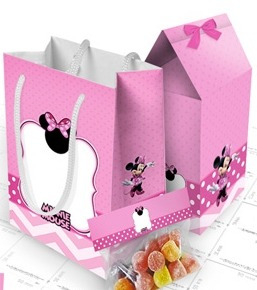 Kit Imprimible Minnie Invitacion Digital Candy 