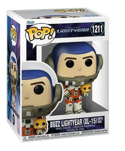 Funko Pop! Disney Pixar Buzz Lightyear & Sox 1211 Original
