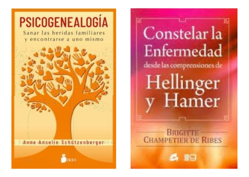 Psicogenealogia + Constelar La Enfermedad - 2 Libros - Nuevo