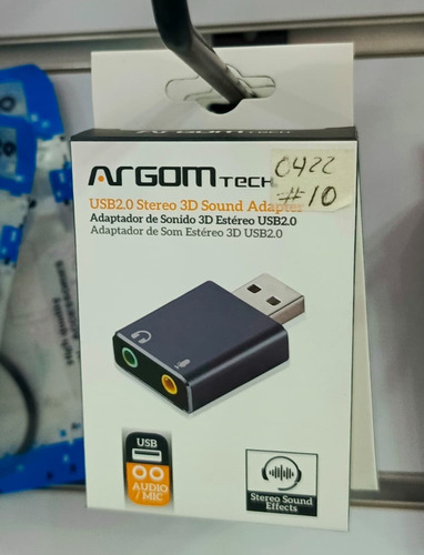 Tarjeta De Sonido Usb Argom