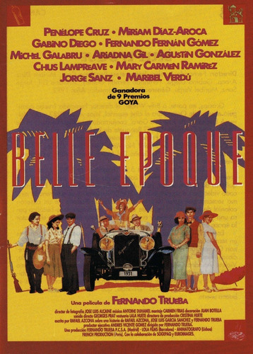 Belle Epoque - Penelope Cruz - Dvd