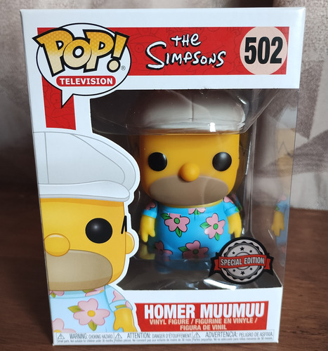 Funko Pop! Homer Muumuu (special Edition) + Protector (Usado)