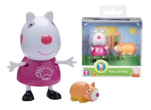 Amigos y mascotas de Peppa Pig Susie Sheep and Hamster 2318 - Sunny