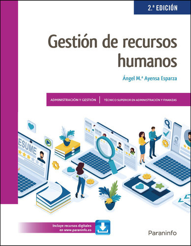 Gestion De Recursos Humanos Edicion 2023, De Ayensa Esparza, Angel Maria. Editorial Ediciones Paraninfo, S.a, Tapa Blanda En Español
