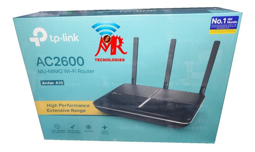 Archer A10 Router Smart Gigabit Wifi Ac2600 Mu-mimo Tp-link