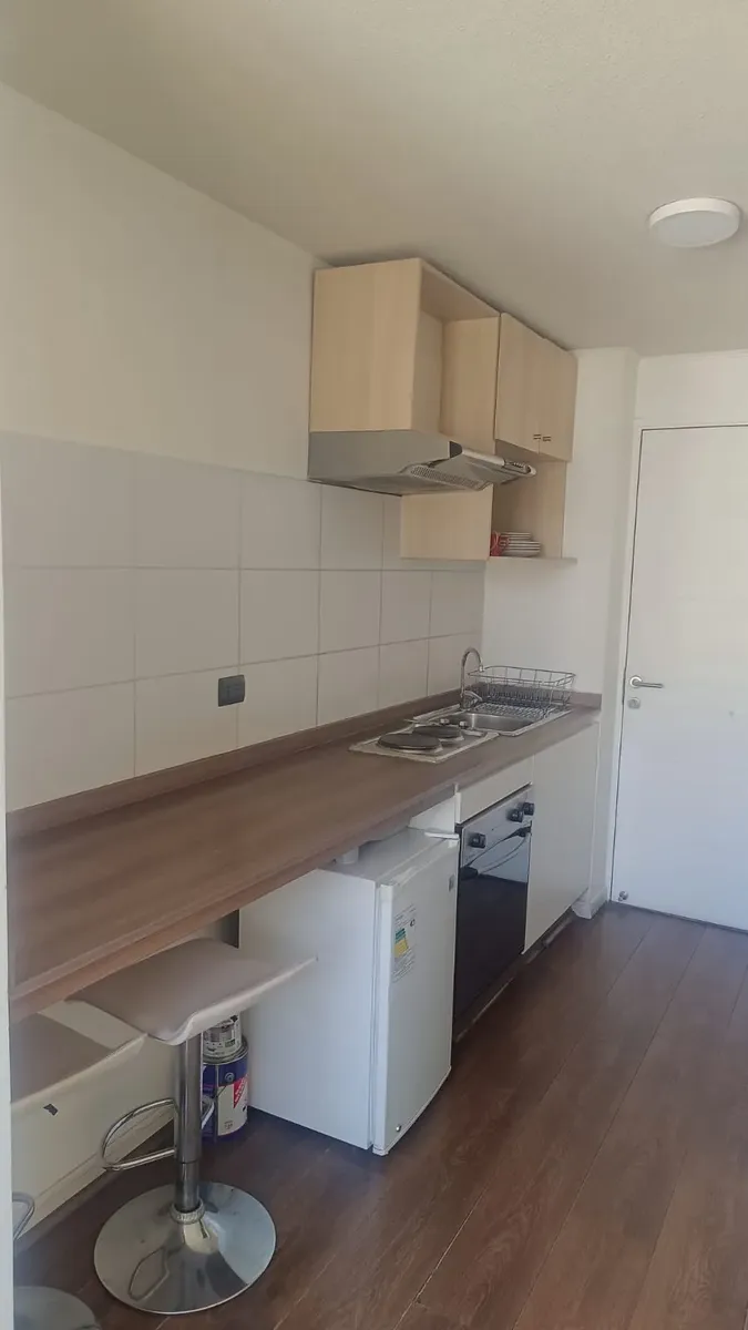 Imagen 5 de 12 de Depto Amoblado Listo Para Vivir Metro Santa Ana | Piscina