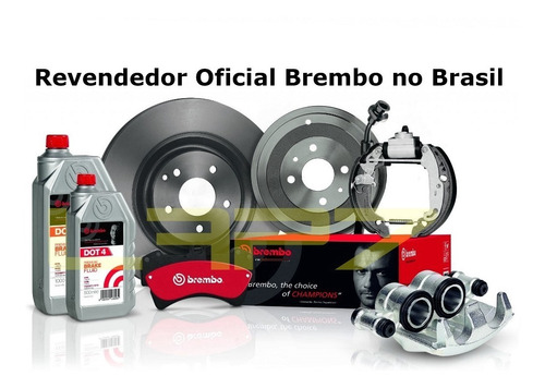 Jogo Pastilha Freio Brembo Audi A3 Golf Gti Jetta Gli Tiguan