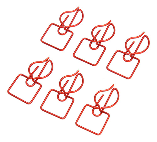 Clips De Papel Con Forma De Vela, 100 Unidades, Que Evitan R