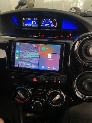 Central Multimidia 7' Toyota Etios Com  Android + Carplay