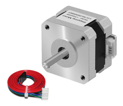 Motor Bipolar Nema17 0.6a 28mm 12ncm 17hs2408 Cnc [ Max ]