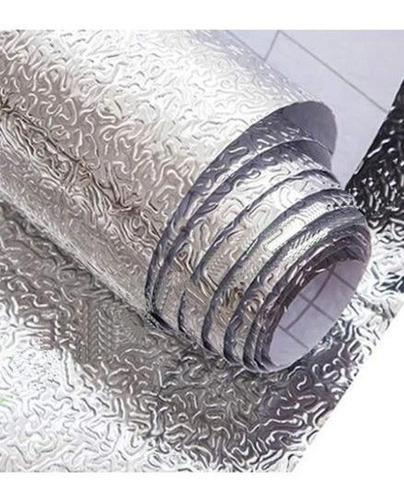 3 Piezas De Papel Pintado Adhesivo De Aluminio Metálico Coci 