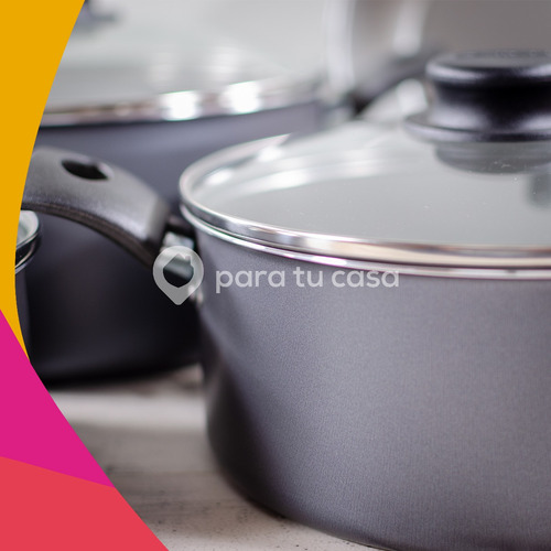 Bateria Cocina Tramontina Teflón Antiadherente 8 Piezas