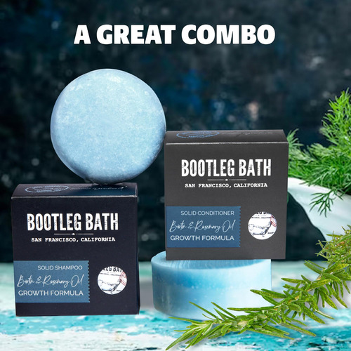 Conjunto De Shampoo E Condicionador Bootleg Bath Growth Form