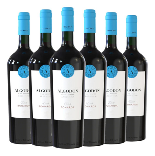 Vino Algodon Estate Bonarda Caja X 6 X 750ml.