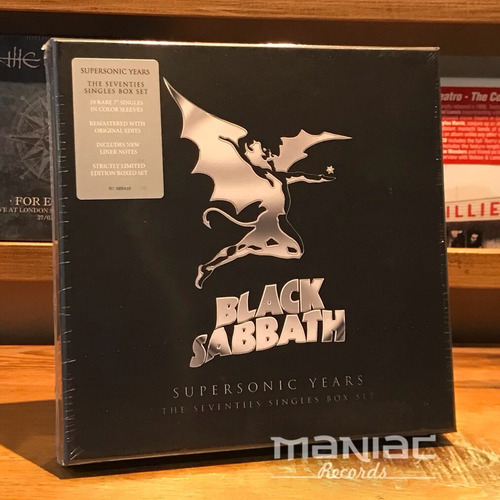 Black Sabbath Supersonic Years The Seventies Singles Boxset