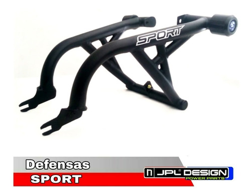 Defensas+sliders Jpl Modelo Sport  Bajaj Rouser200ns/as