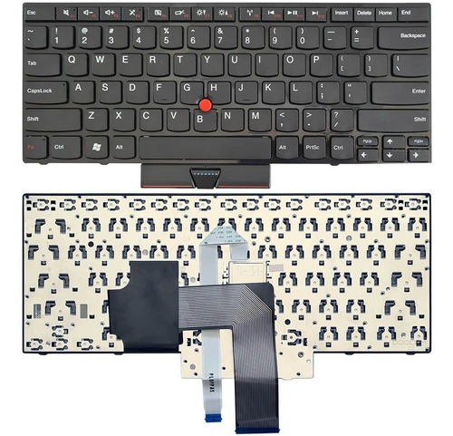 Teclado Para Lenovo Thinkpad Edge 04w0800 0a62003 Layout Us Cor Ver-foto