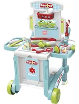 Comprar Set De Doctor Kids Little Doctor Carrito De Juguete 3 En 1