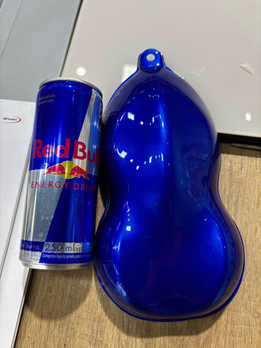 Tinta Automotiva Exclusiva Wolf 900ml - Cor Red Bull Blue