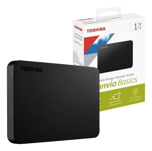 [ ] Toshiba Disco Duro Canvio Basics De 1tb Usb 3.0