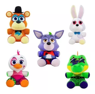 Juego De Muñecos De Peluche De 5 Piezas Fnaf Security Breach