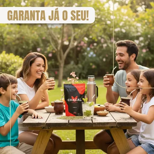 Erva Mate Terere 500g Cereja - Chacal | MercadoLivre