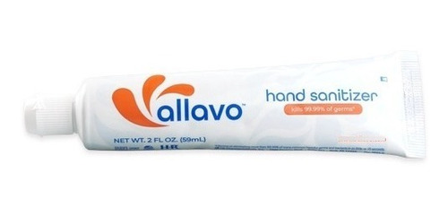 Antibacterial Hand Sanitizer Gel Allavo. Elaborado En Usa