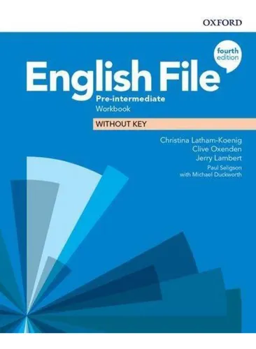English File Pre Intermediate 4th Edition Workbook  * Oxford