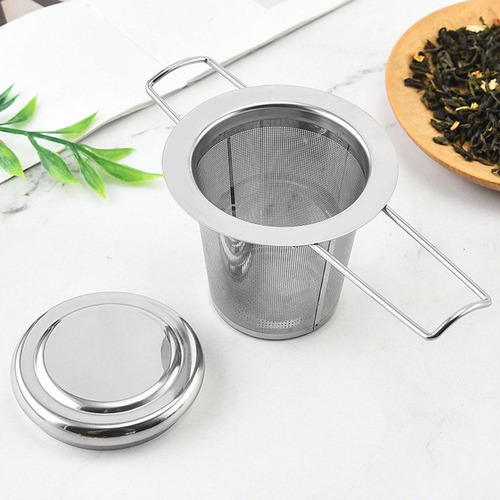 Colador De Té De Acero Inoxidable Reutilizable Para Escurrir