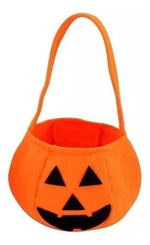 Pack De 12 Bolsas De Calabazas Para Dulces De Halloween