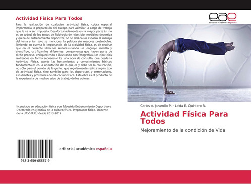 Libro: Actividad Física Para Todos: Mejoramiento Condi