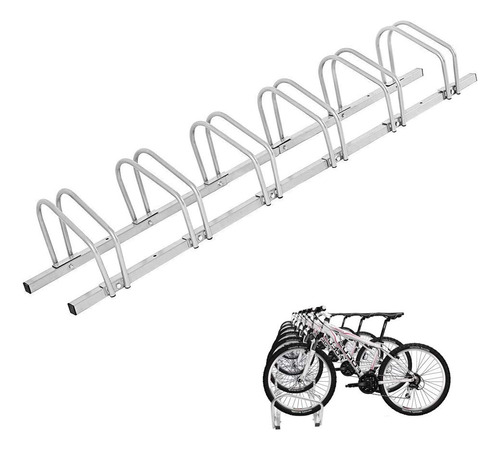 Houseware - Soporte De Almacenamiento Ajustable Para 6 Bicic