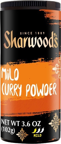 Sharwoods Mild Curry Powder En Polvo Hot Picante 102g 