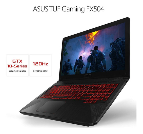 Asus Tuf Gaming Laptop Fx504 I78-750h 15.6 16gb A Pedido