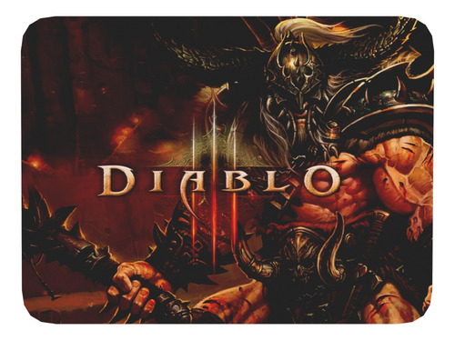 Mouse Pad Diablo 3 Gamer Videojuegos  17cm X 21cm D29