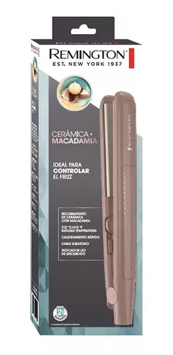 Plancha Remington De Cabello Ceramica Macadamia - Electrobello