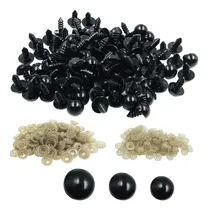 Comprar Ojitos De Seguridad Amigurumis Negros 6mm, 8mm, 10mm 
