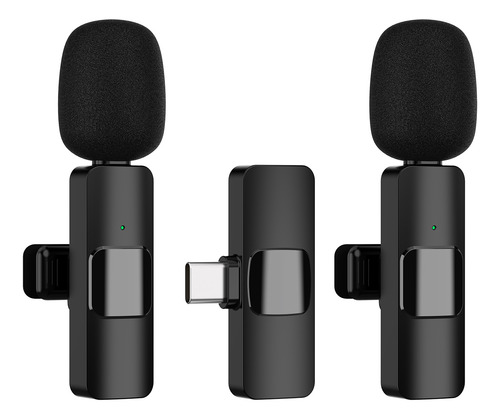 Micrófono Lavalier Inalámbrico, Mini Micrófono De Audio Port
