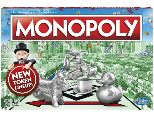 Monopoly Clásico English Hasbro Original 