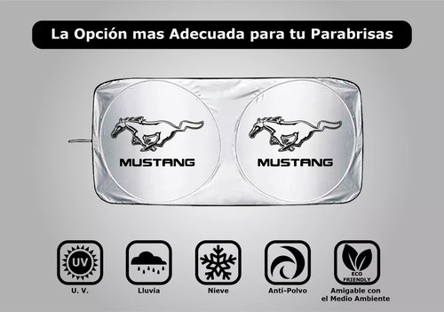 Cubresol Con Logo Ford Mustang Convertible 15 A 20