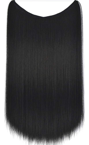 Extensiones De Alambre Invisible Natural Para Cabello, Pelo 