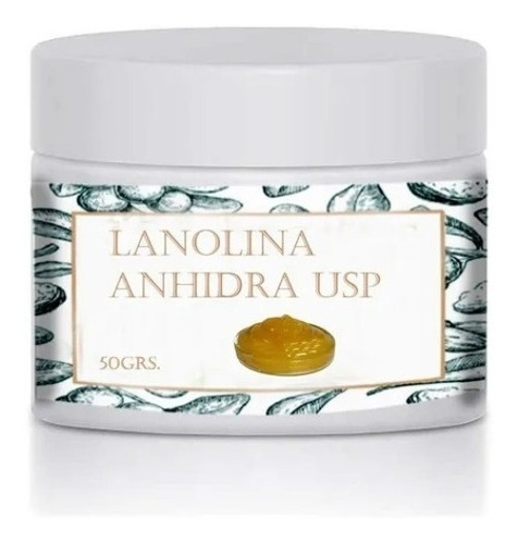 Lanolina Anhidra Usp Materia Prima Pura 50g En Coghlan Caba
