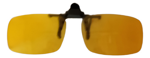 Lentes Sol Flip Up Clip Polarizado Uv P/recetados Importados Flip Up Amarillo Nocturno-negro Amarillo Para Manejo Nocturno Negro Negro