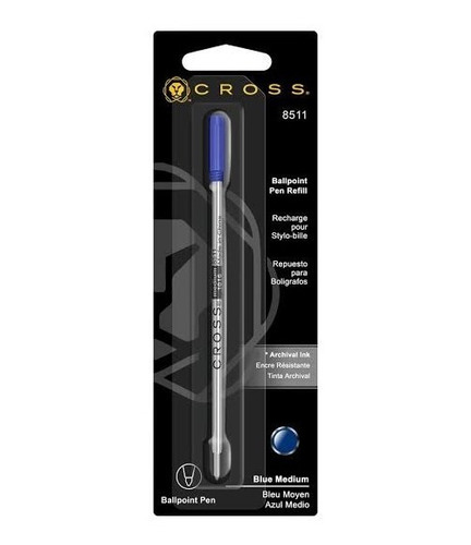 Set Tinta Repuesto Boligrafo Cross - Azul Medium - 8511