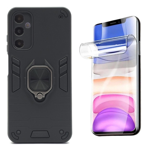 Funda + Mica Hidrogel Para Samsung A05s Uso Rudo Carcasa