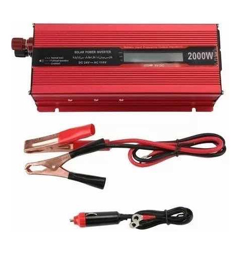 Inverter Convertidor De 12v A 110v Marca Xuyuan De 2000 Watt