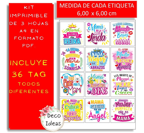 Dia De La Madre Imprimible1 Pdf Emprendedores Tags Etiquetas