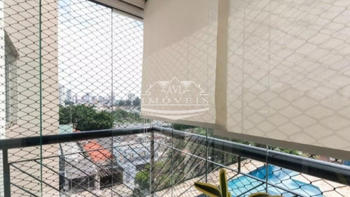 Imagem 3 de 30 de Lindo Apartamento Em Condomínio Padrão Para Venda No Bairro Chácara Califórnia, 3 Dorm, 1 Suíte, 2 Vagas, 71,00 M - 1463