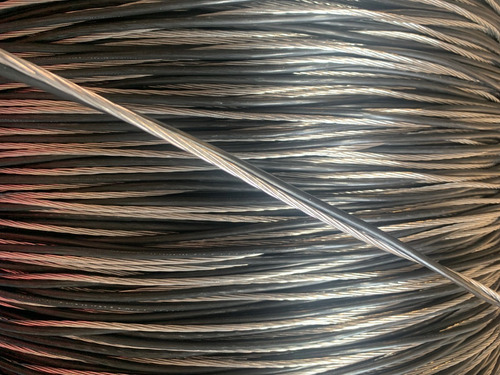 Cabo Fio Multiplexado Aluminio Poste Duplex 2x10mm 80 Metros
